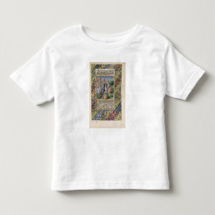 Camiseta De Bebé Escena de las 'Horas de Louis d'Orleans'