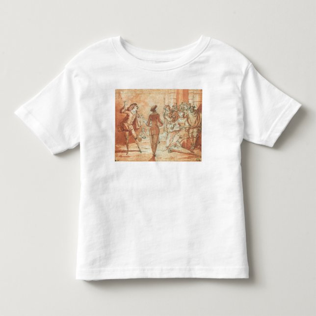 Camiseta De Bebé Escena de teatro (Anverso)