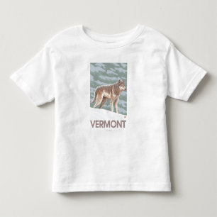 Camiseta De Bebé Escena de VermontWolf