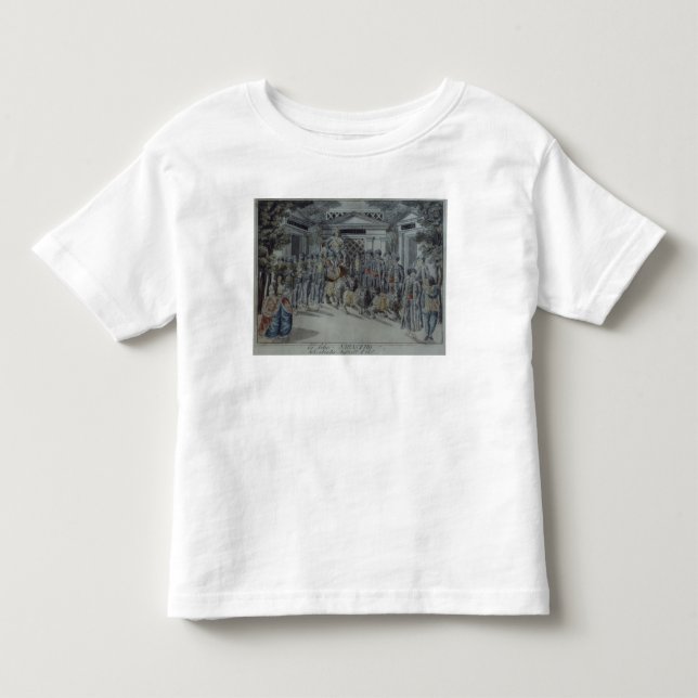 Camiseta De Bebé Escena 'del Flute mágico (Anverso)