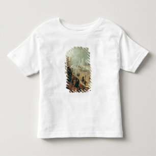 Camiseta De Bebé Escena del invierno