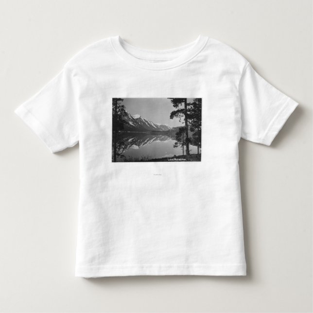 Camiseta De Bebé Escena del lago Stillwater (Anverso)