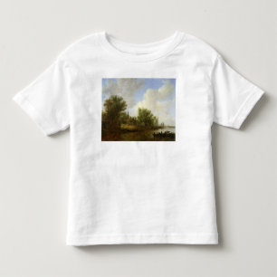 Camiseta De Bebé Escena del río con vistas a Overschie, 1651