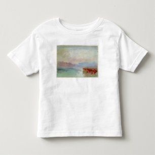 Camiseta De Bebé Escena del río de José Mallord Guillermo Turner