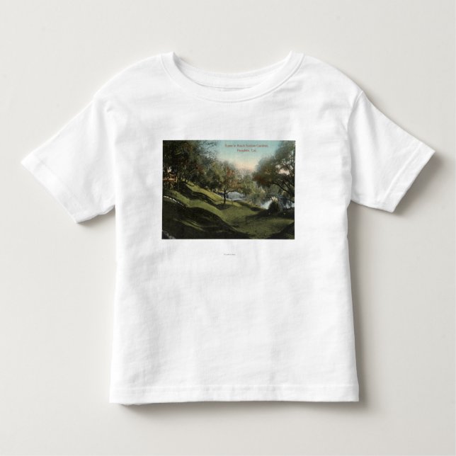 Camiseta De Bebé Escena en los jardines hundidos de Busch (Anverso)