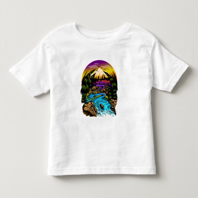 Camiseta De Bebé Escena exterior (Anverso)