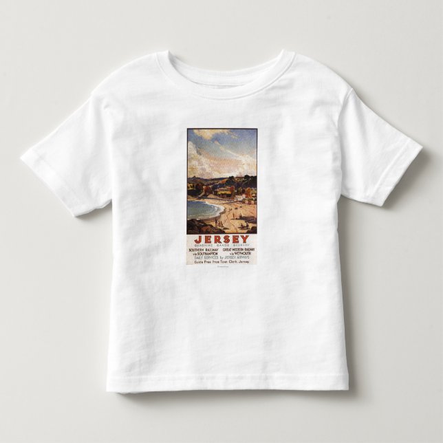 Camiseta De Bebé Escena ferroviaria meridional/de Great Western de (Anverso)