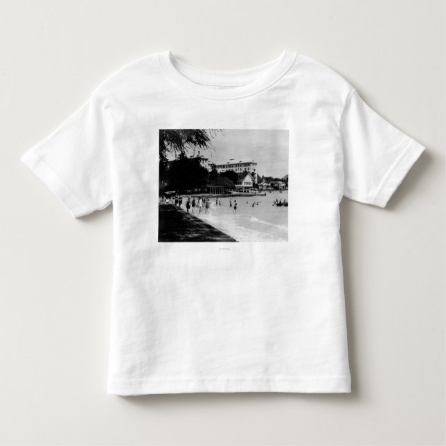 Camiseta De Bebé Escena PhotographHawaii de HawaiiBeachfront (Anverso)