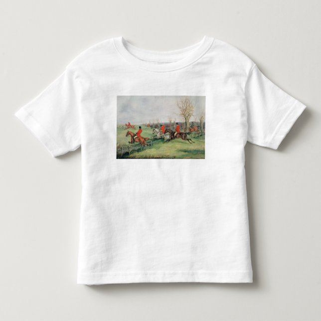 Camiseta De Bebé Escena que se divierte, siglo XIX (Anverso)