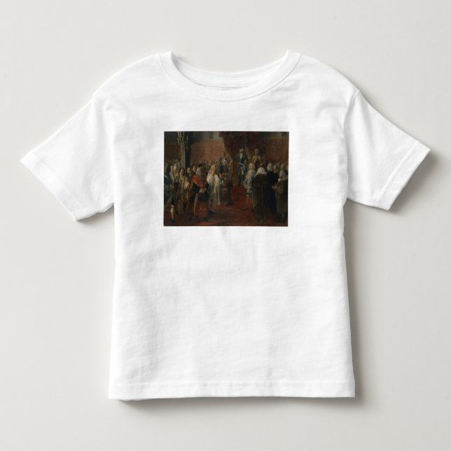 Camiseta De Bebé Escena silesia del homenaje, 1855 (Anverso)