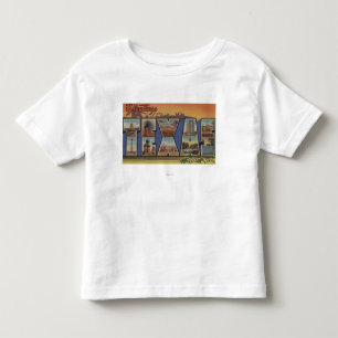 Camiseta De Bebé Escenas 3 de la letra de TexasLarge