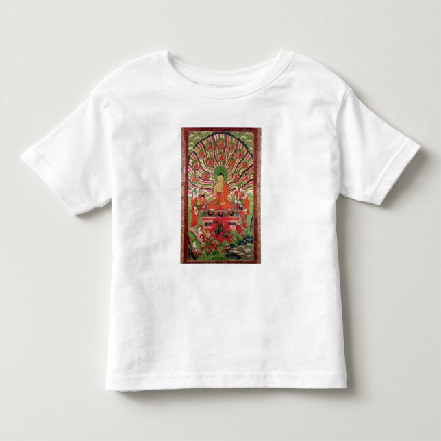Camiseta De Bebé Escenas a partir de la vida de Buda (Anverso)