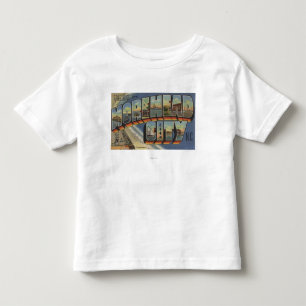 Camiseta De Bebé Escenas grandes de la letra - ciudad de Morehead,