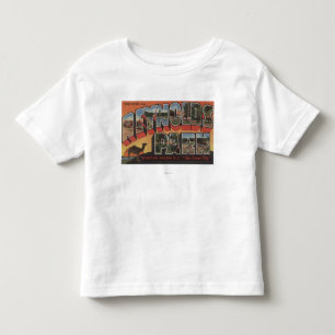 Camiseta De Bebé Escenas grandes de la letra - parque de Reynolds,