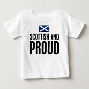 Camiseta De Bebé Escocés y orgulloso