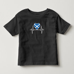 Camiseta De Bebé Escocia - Escocia Bandera Latido