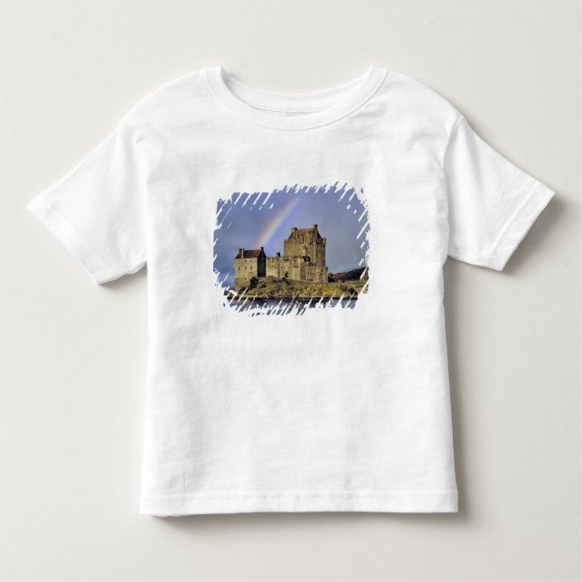 Camiseta De Bebé Escocia, Highland, Wester Ross, Eilean Donan (Anverso)