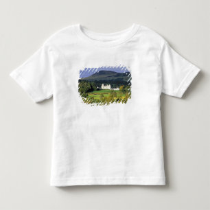 Camiseta De Bebé Escocia, Tayside, castillo de Blair. En un esmeral
