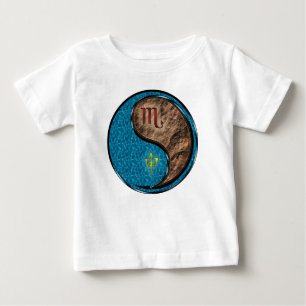 Camiseta De Bebé Escorpio y Mono de Tierra