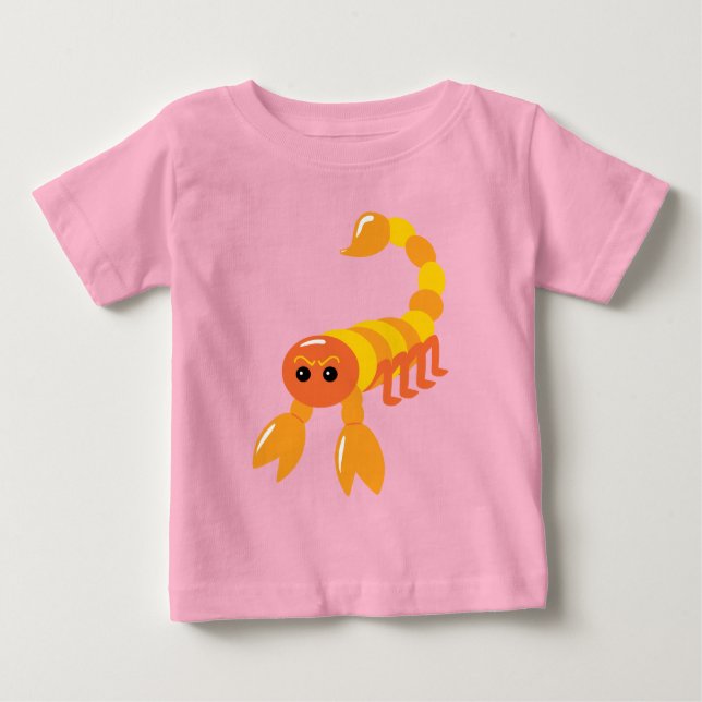 Camiseta De Bebé Escorpión (Anverso)
