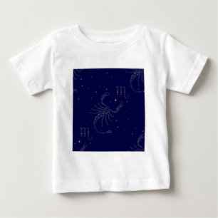 Camiseta De Bebé escorpión de estrellas