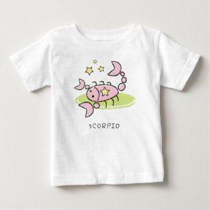 Camiseta De Bebé Escorpión del zodiaco