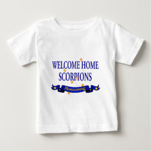 Camiseta De Bebé Escorpiones caseros agradables