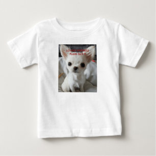 Camiseta De Bebé Escritura con Chihuahuas