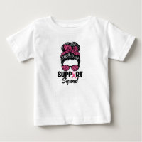 Escuadrón de Apoyo Moño Desordenado Guerrera Rosa 
