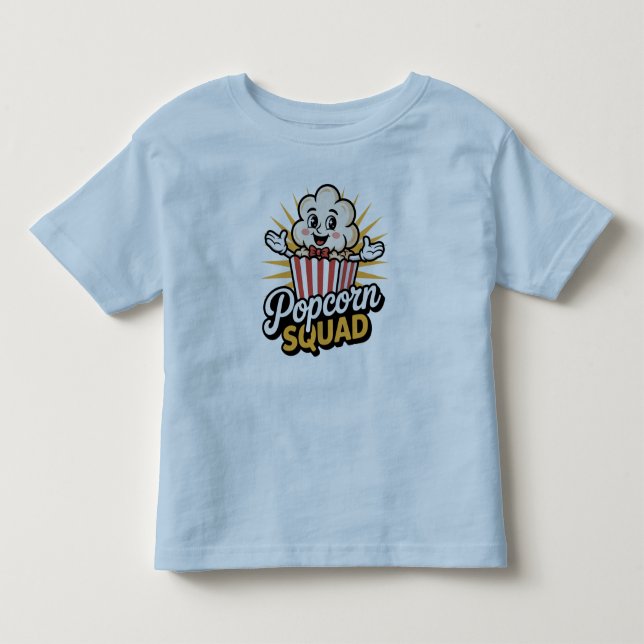 Camiseta De Bebé Escuadrón de palomitas (Anverso)