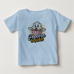 Camiseta De Bebé Escuadrón de palomitas