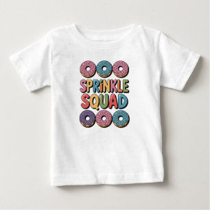Camiseta De Bebé Escuadrón de rociadores   Bebé Sprinkle