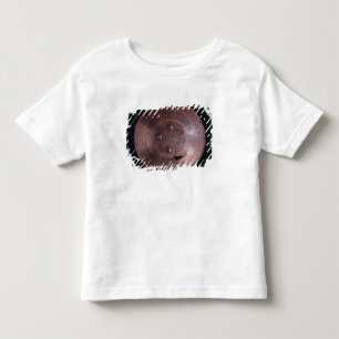 Camiseta De Bebé Escudo de acero con la decoración compleja del or