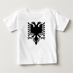 Camiseta De Bebé Escudo de armas albanés
