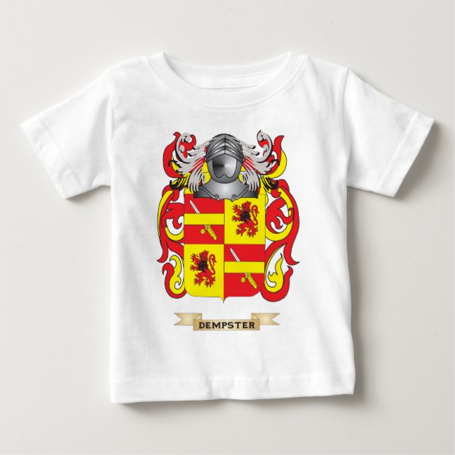 Camiseta De Bebé Escudo de armas de Dempster (Anverso)