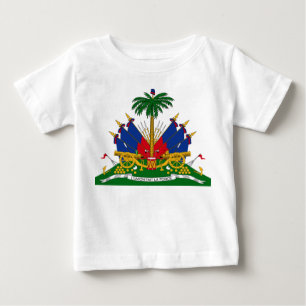 Camiseta De Bebé Escudo de armas de Haití (Haití)