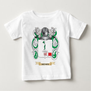 Camiseta De Bebé Escudo de armas de Howe (escudo de la familia)