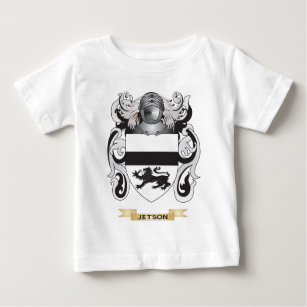 Camiseta De Bebé Escudo de armas de Jetson (escudo de la familia)