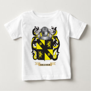 Camiseta De Bebé Escudo de armas de Kramer (escudo de la familia)