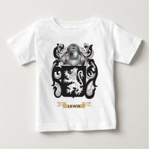 Camiseta De Bebé Escudo de armas de Lewis (escudo de la familia)