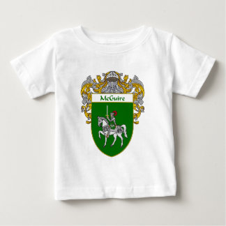 Camiseta De Bebé Escudo de armas de McGuire (cubierto)