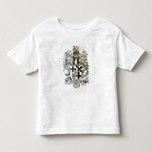 Camiseta De Bebé Escudo de armas de Oliver Cromwell