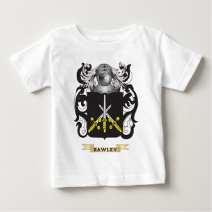 Camiseta De Bebé Escudo de armas de Rawley (escudo de la familia)