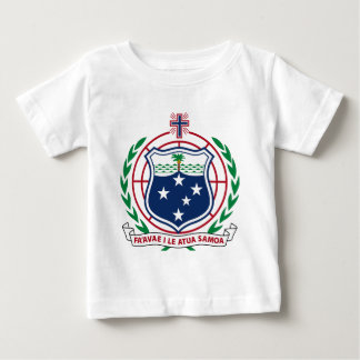Camiseta De Bebé Escudo de armas de Samoa