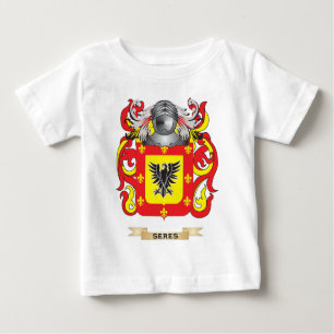 Camiseta De Bebé Escudo de armas de Seres (escudo de la familia)