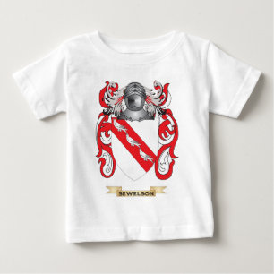 Camiseta De Bebé Escudo de armas de Sewelson (escudo de la familia)