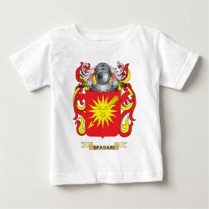 Camiseta De Bebé Escudo de armas de Spadari (escudo de la familia)