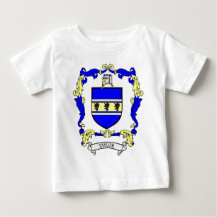 Camiseta De Bebé Escudo de armas de TAYLOR