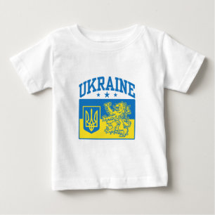 Camiseta De Bebé Escudo de armas de Ucrania