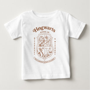 Camiseta De Bebé Escudo de la Escuela de Magia y Hechicería HOGWART